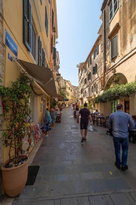Old Town Corfu Romantic Studio Manto Nymfes Apartment Exterior foto
