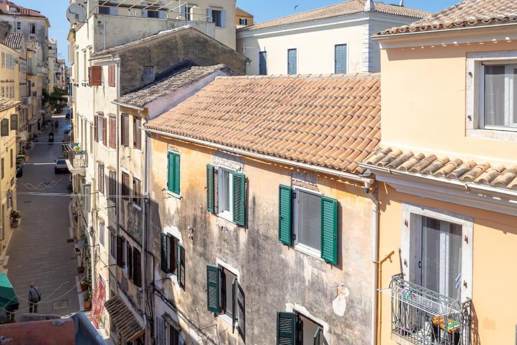 Old Town Corfu Romantic Studio Manto Nymfes Apartment Exterior foto